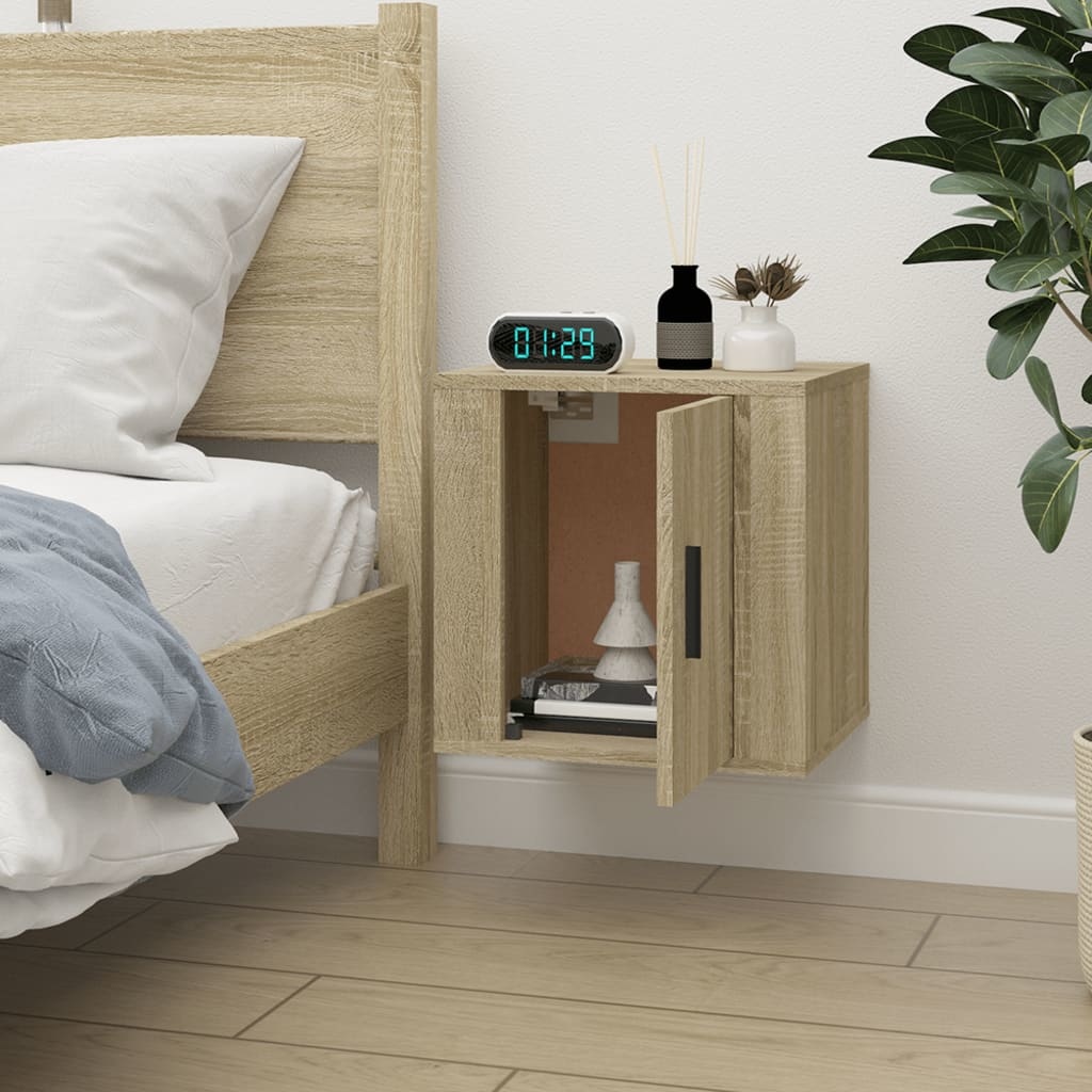 VidaXL Tv-wandmeubel 40x34,5x40 cm sonoma eikenkleurig