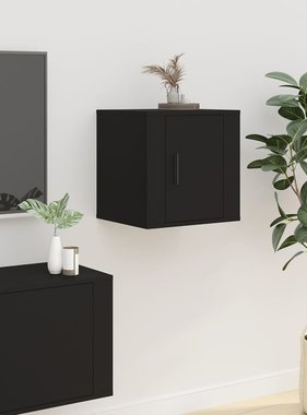 VidaXL Tv-wandmeubel 40x34,5x40 cm zwart