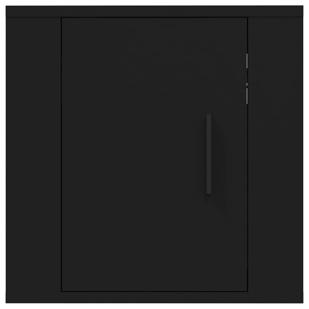 vidaXL Tv-wandmeubel 40x34,5x40 cm zwart