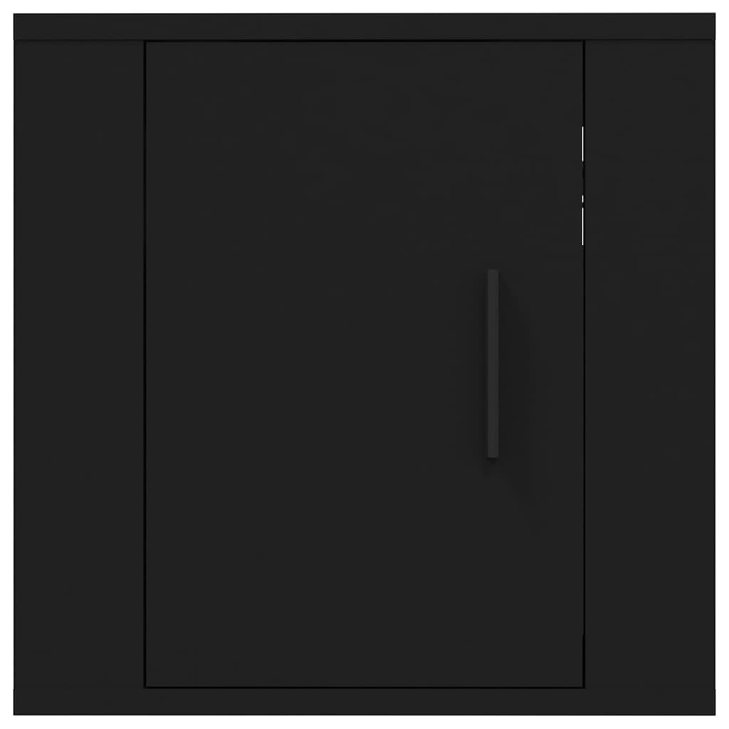VidaXL Tv-wandmeubel 40x34,5x40 cm zwart