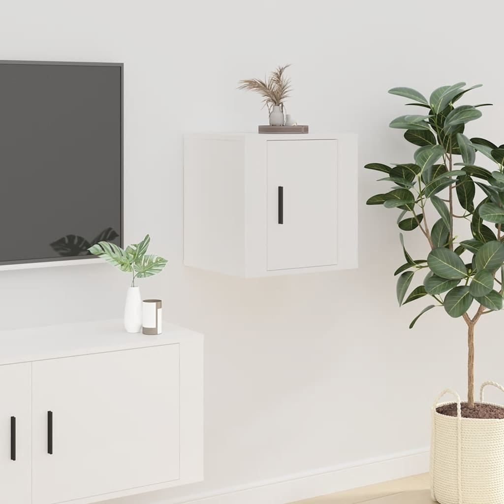 VidaXL Tv-wandmeubel 40x34,5x40 cm wit