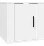 VidaXL Tv-wandmeubel 40x34,5x40 cm wit