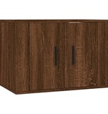 VidaXL Tv-wandmeubel 57x34,5x40 cm bruineikenkleurig