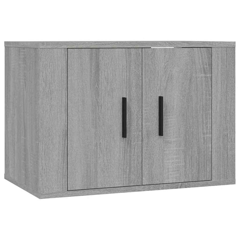 VidaXL Tv-wandmeubel 57x34,5x40 cm grijs sonoma eikenkleurig