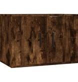 VidaXL Tv-wandmeubel 57x34,5x40 cm gerookt eikenkleurig