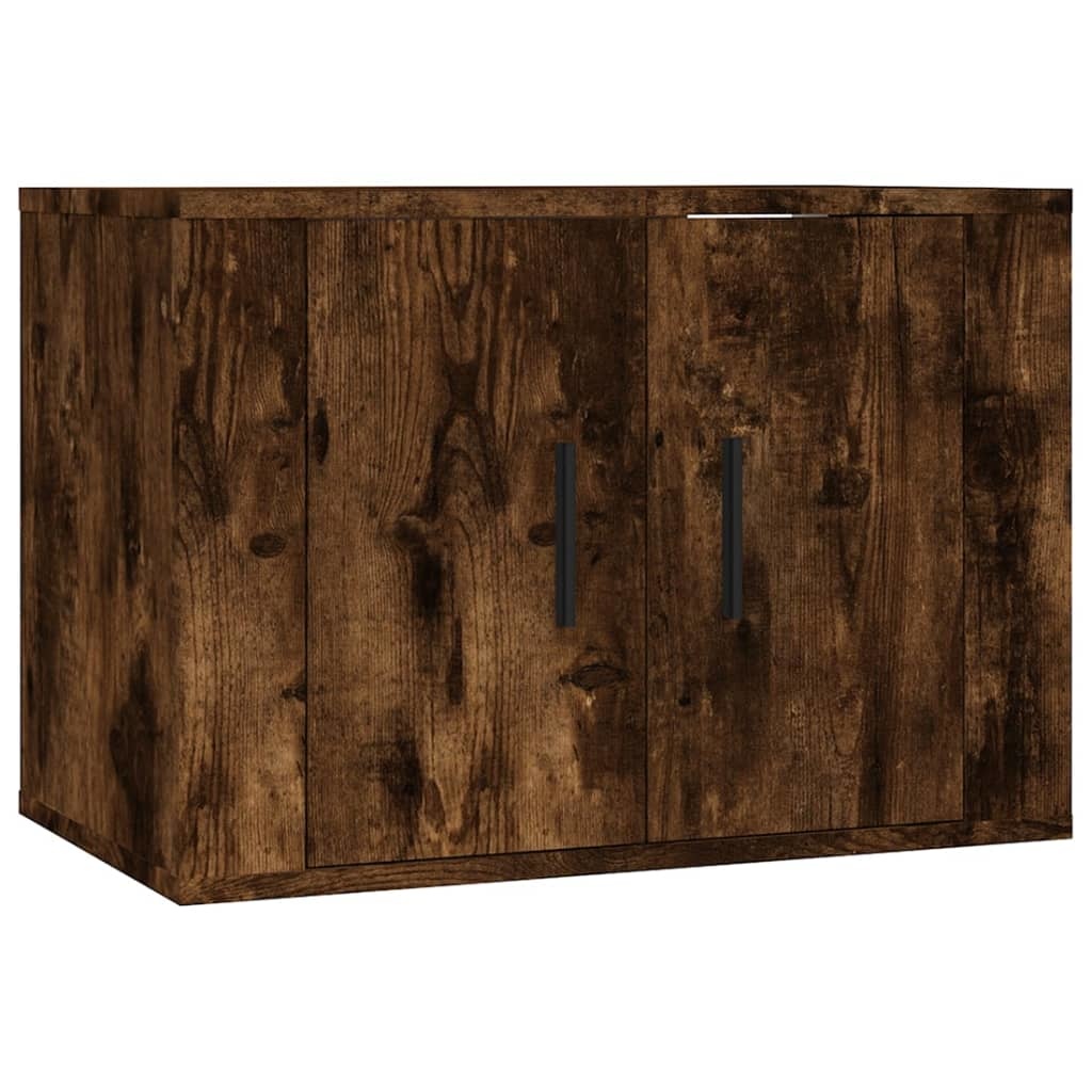 VidaXL Tv-wandmeubel 57x34,5x40 cm gerookt eikenkleurig