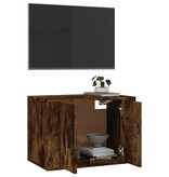 VidaXL Tv-wandmeubel 57x34,5x40 cm gerookt eikenkleurig