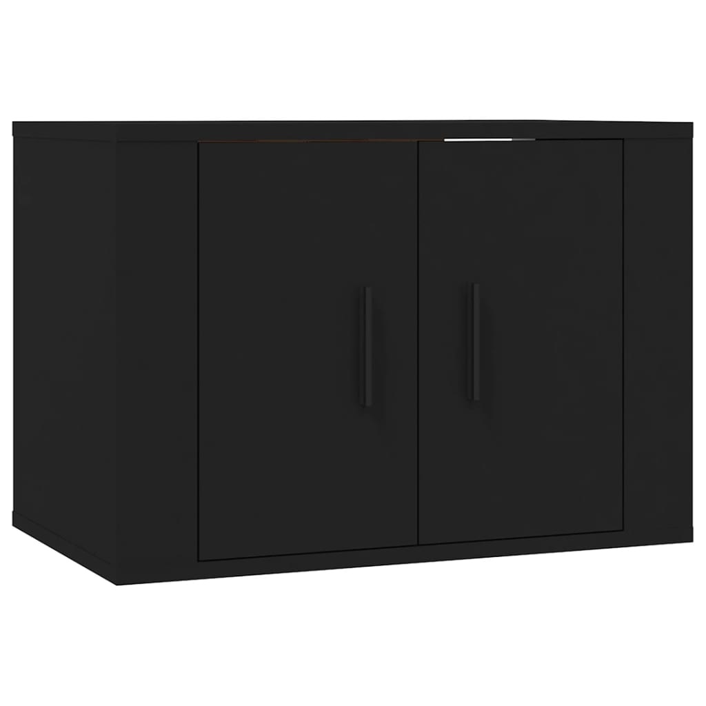 VidaXL Tv-wandmeubel 57x34,5x40 cm zwart