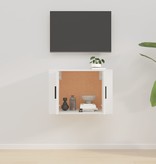 VidaXL Tv-wandmeubel 57x34,5x40 cm wit