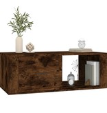 VidaXL Salontafel 100x50,5x35 cm bewerkt hout gerookt eikenkleurig
