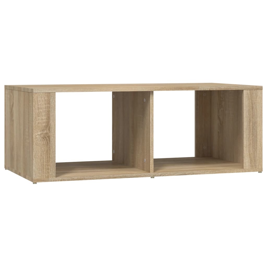 vidaXL Salontafel 100x50x36 cm bewerkt hout sonoma eikenkleurig