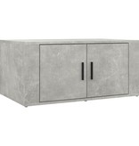 VidaXL Salontafel 80x50x36 cm bewerkt hout betongrijs