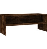 VidaXL Tv-meubel 100x40x40 cm bewerkt hout gerookt eikenkleurig