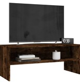 VidaXL Tv-meubel 100x40x40 cm bewerkt hout gerookt eikenkleurig