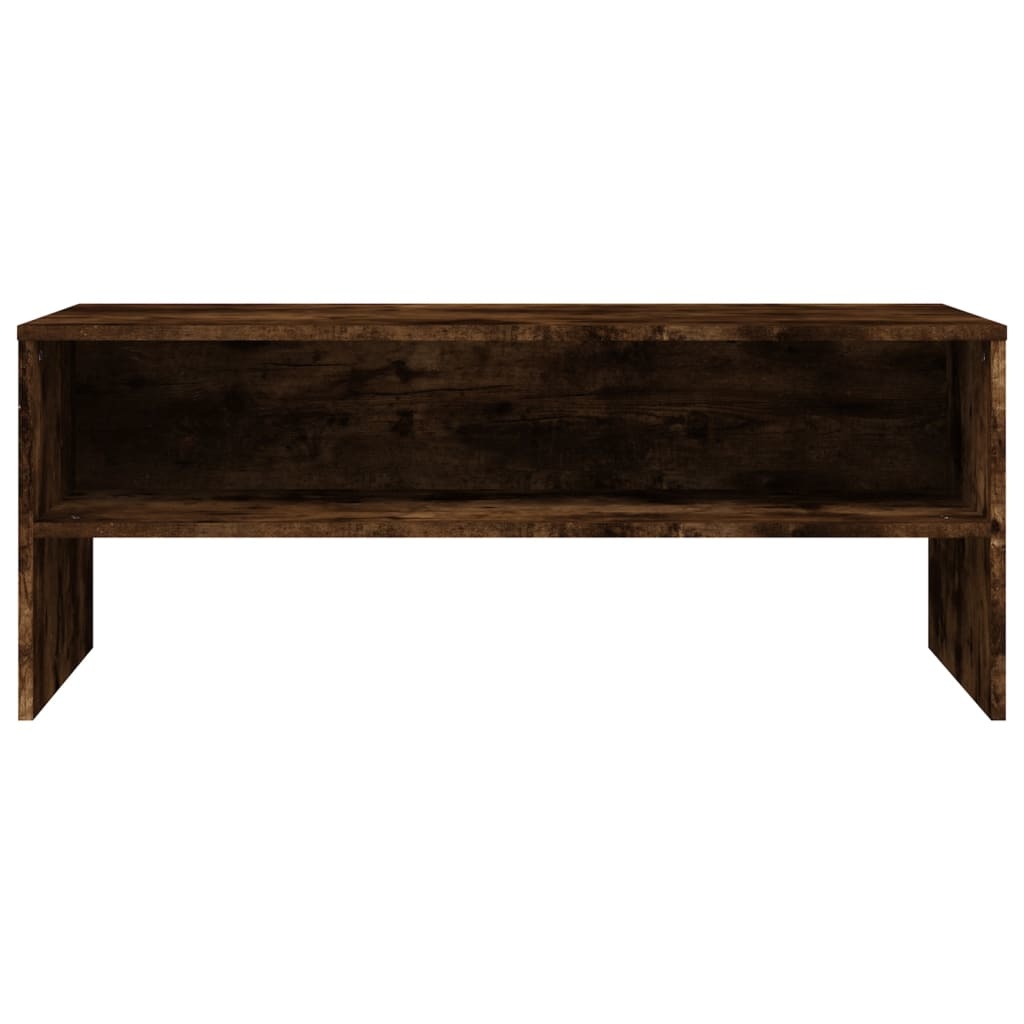 VidaXL Tv-meubel 100x40x40 cm bewerkt hout gerookt eikenkleurig