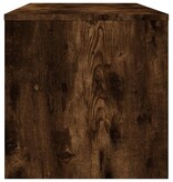 VidaXL Tv-meubel 100x40x40 cm bewerkt hout gerookt eikenkleurig