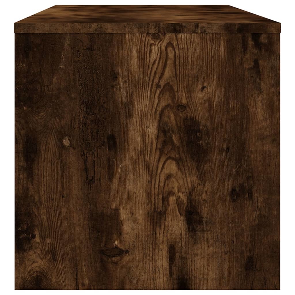 VidaXL Tv-meubel 100x40x40 cm bewerkt hout gerookt eikenkleurig