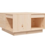 VidaXL Salontafel 60x61x32,5 cm massief grenenhout