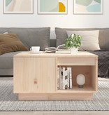 VidaXL Salontafel 60x61x32,5 cm massief grenenhout