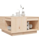 VidaXL Salontafel 60x61x32,5 cm massief grenenhout