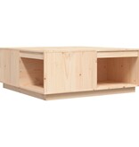VidaXL Salontafel 100x101x40,5 cm massief grenenhout