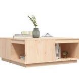 VidaXL Salontafel 100x101x40,5 cm massief grenenhout