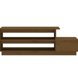 VidaXL Salontafel 120x50x40,5 cm massief grenenhout honingbruin