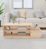 VidaXL Salontafel 120x50x40,5 cm massief grenenhout