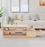 VidaXL Salontafel 120x50x40,5 cm massief grenenhout