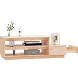 VidaXL Salontafel 120x50x40,5 cm massief grenenhout