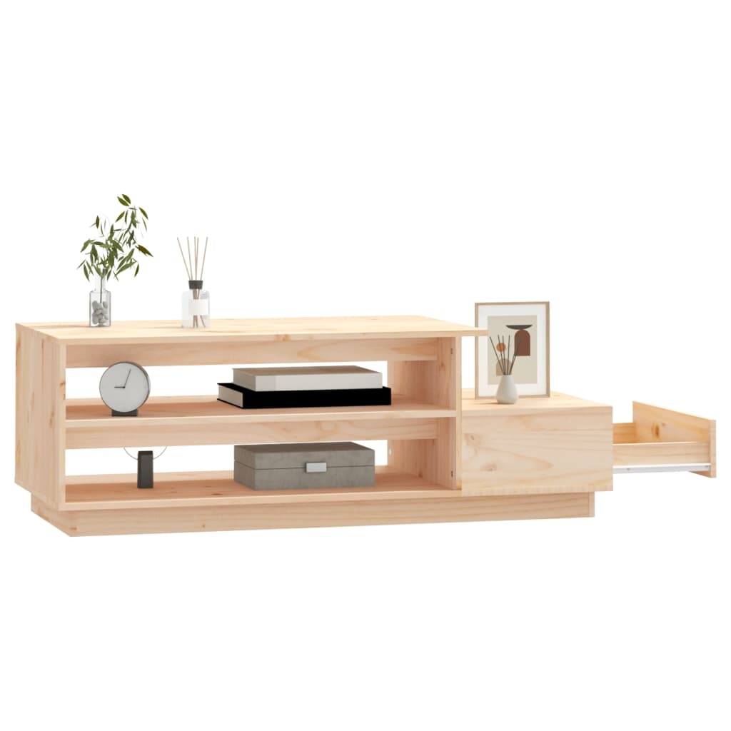 VidaXL Salontafel 120x50x40,5 cm massief grenenhout