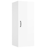 VidaXL Hangkast 34,5x34x90 cm bewerkt hout hoogglans wit