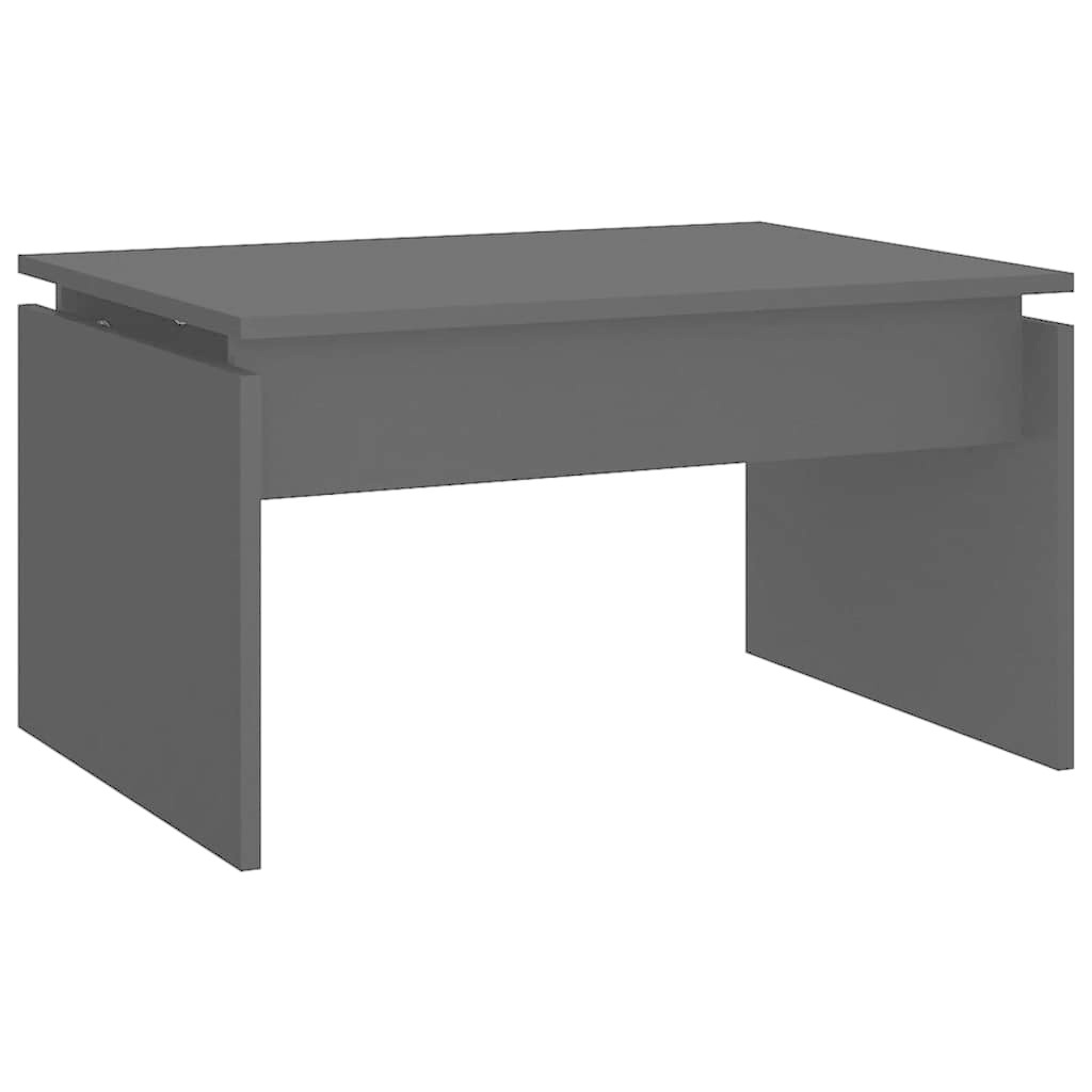 vidaXL Salontafel 68x50x38 cm spaanplaat zwart