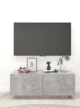 VidaXL Tv-meubel 100x35x40 cm spaanplaat betongrijs