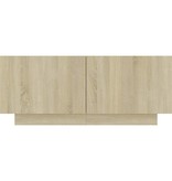 VidaXL Tv-meubel 100x35x40 cm spaanplaat sonoma eikenkleurig