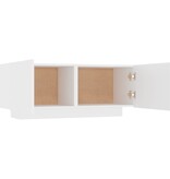 VidaXL Tv-meubel 100x35x40 cm bewerkt hout wit