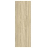 VidaXL Tv-meubelen 2 st 30,5x30x90 cm spaanplaat sonoma eikenkleurig