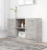 VidaXL Dressoir 120x30,5x70 cm spaanplaat betongrijs
