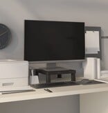 VidaXL Monitorstandaard 33,5x34x10,5 cm zwart