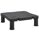 VidaXL Monitorstandaard 33,5x34x10,5 cm zwart