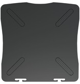 VidaXL Monitorstandaard 33,5x34x10,5 cm zwart