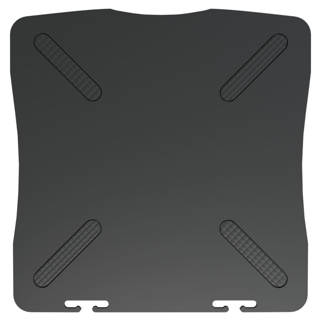 VidaXL Monitorstandaard 33,5x34x10,5 cm zwart