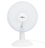 vidaXL Tafelventilator 3 snelheden 40 W 30 cm wit