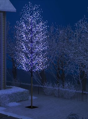 VidaXL Kerstboom 2000 LED's blauw licht kersenbloesem 500 cm