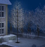 VidaXL Kerstboom 2000 LED's koudwit licht kersenbloesem 500 cm