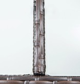 VidaXL 7-delige Tuinbarset met kussens poly rattan bruin