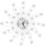 VidaXL Wandklok met quartz-mechanisme 50 cm modern ontwerp