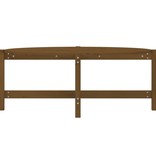 VidaXL Salontafel 118x63x45 cm massief grenenhout honingbruin