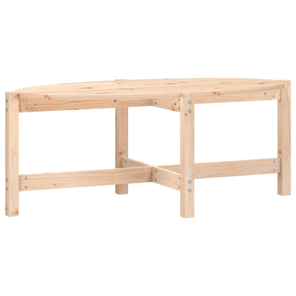 VidaXL Salontafel 118x63x45 cm massief grenenhout