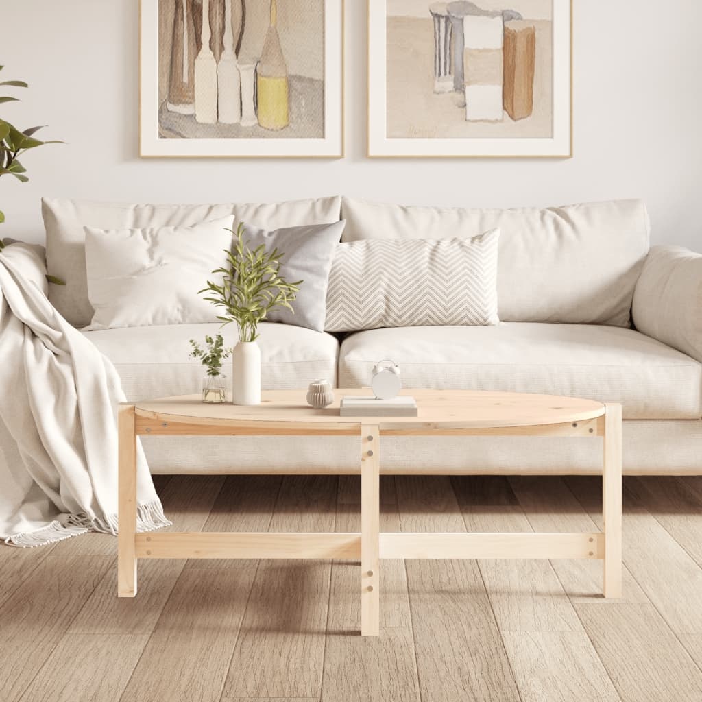 VidaXL Salontafel 118x63x45 cm massief grenenhout